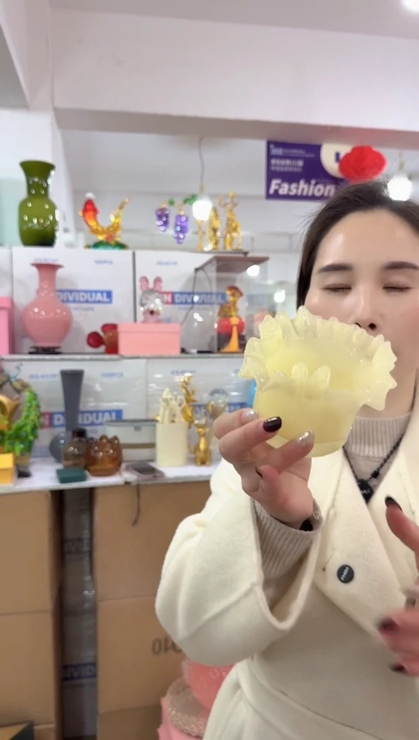 【闪购商品】无铅玻璃美全花器-e-早40