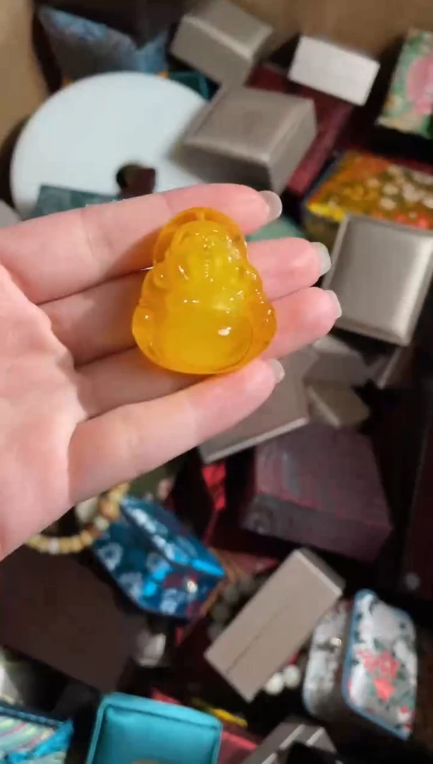 未镶嵌颈饰蜜蜡永玉阁精品专属摆件