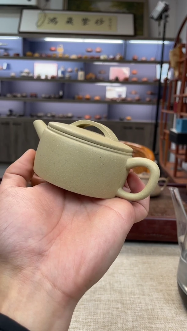 【闪购商品】紫砂茶壶本绿小汉瓦
