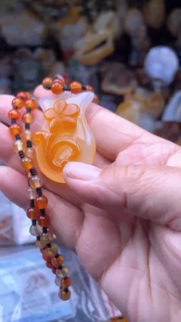 【闪购商品】玛瑙/玉髓颈饰未镶嵌AA