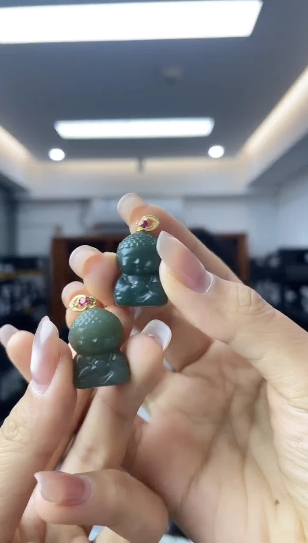 和田玉银S925镶嵌颈饰多样性一件发货