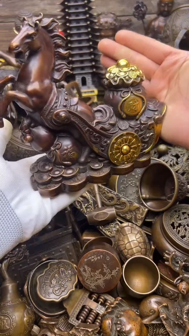 精美铜器，点击下单