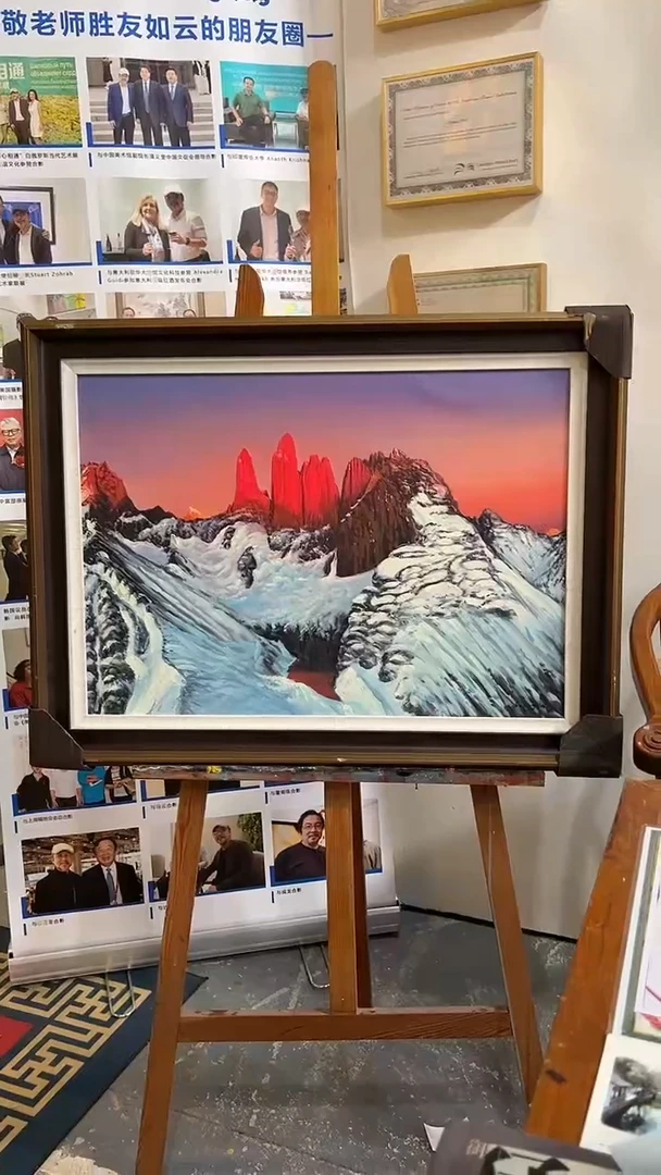 国画张敬油画作品53