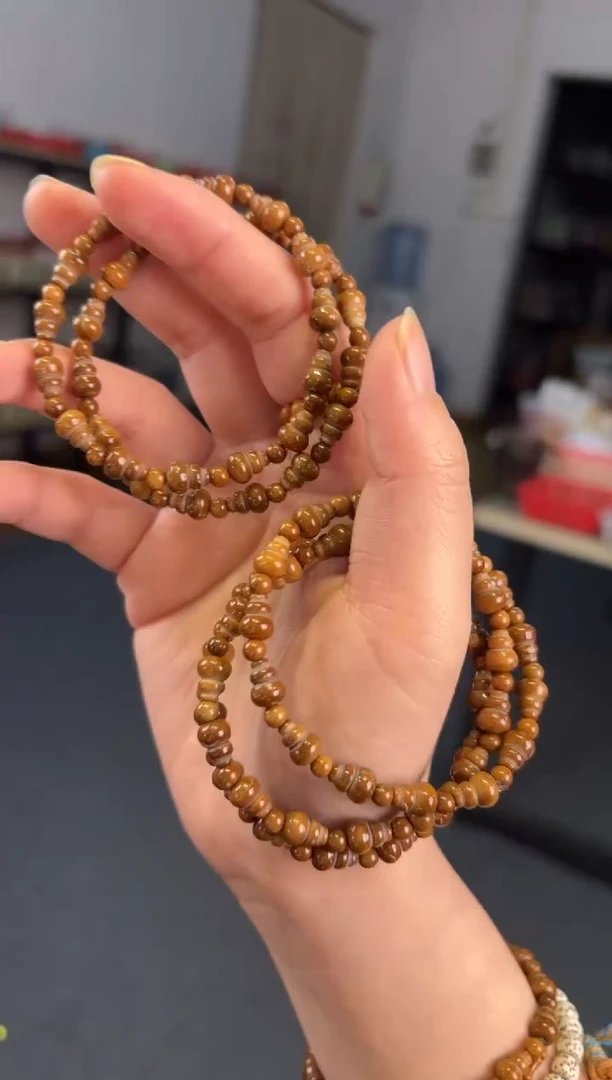 吊坠菩提根/象牙果 库克葫芦单圈