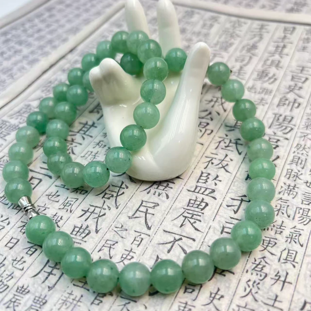 天然高冰晴水新疆阿克苏东陵玉妈妈链卡10左右多样性拍一发一