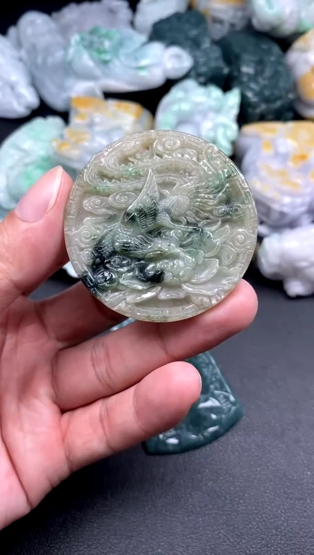 吊坠(不含链)未镶嵌翡翠1