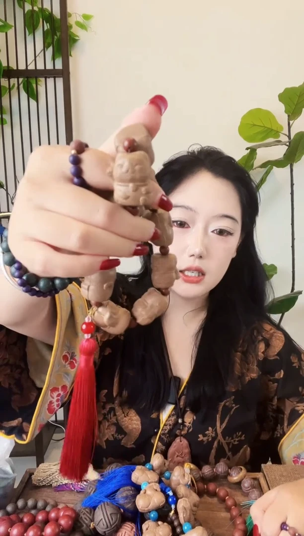 泥塑【龙涎招财猫手持】古法合香