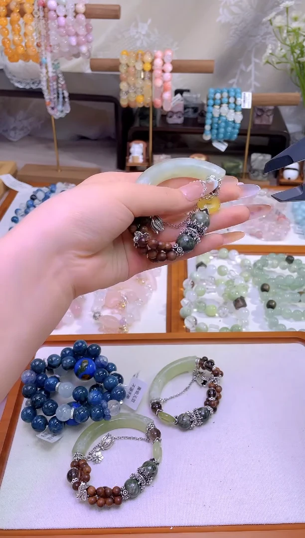 水晶手链合金cb4368cb4368