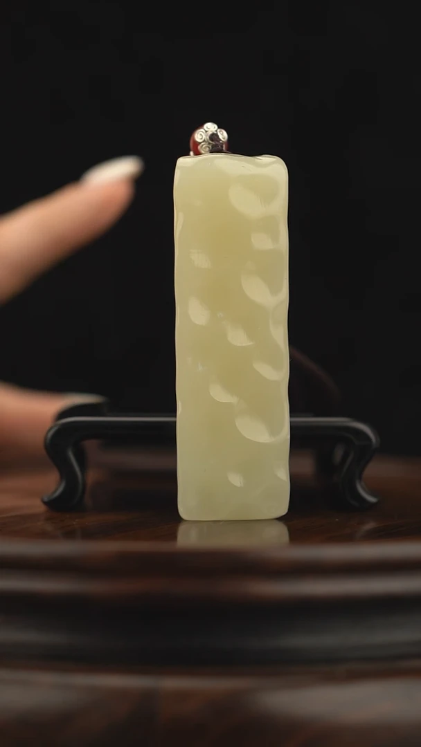 玉【小奶酪】天然玉石手把件