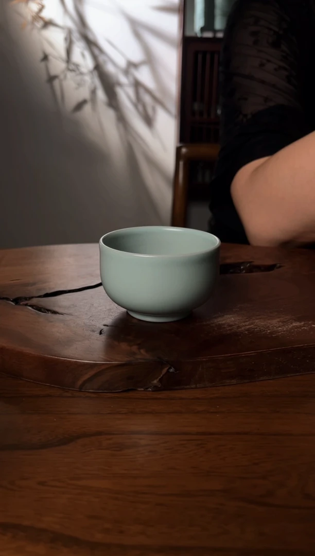杯清凉寺王国奇仿古釉色罗汉杯
