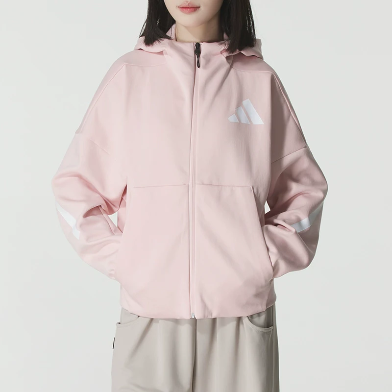 【大明宫AD】阿迪达斯秋季女子Z.N.E运动休闲连帽夹克外套KC7905