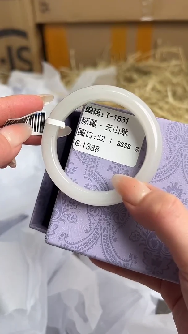 未镶嵌手镯石英质玉T-1831