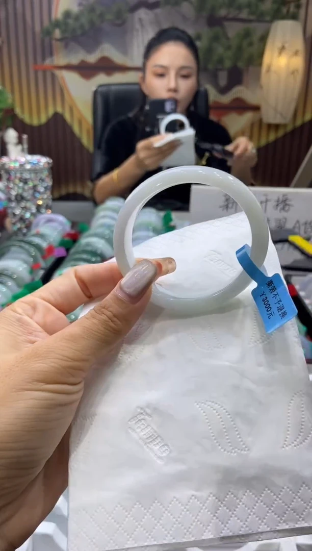 未镶嵌手镯翡翠00006486