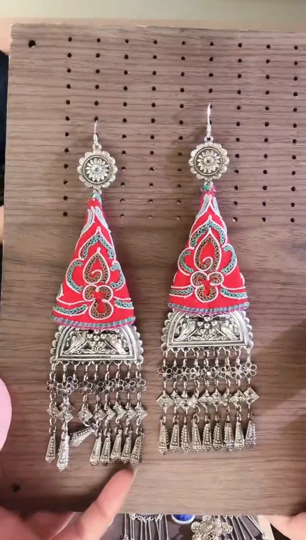 非遗苗绣手工刺绣首饰26