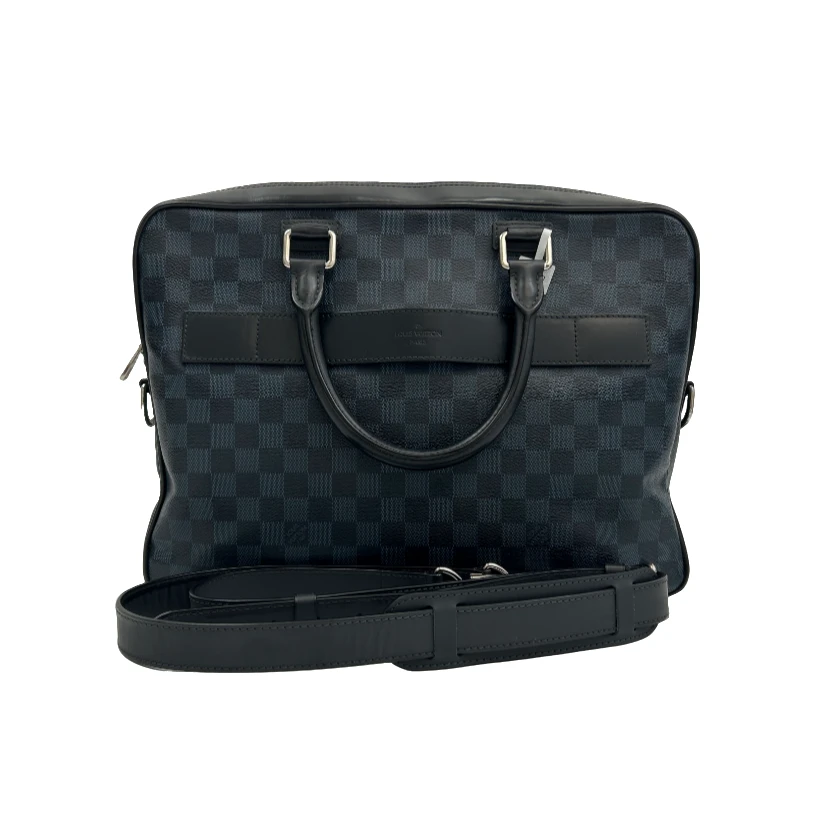 95新 LouisVuitton/路易威登 黑棋盘格公文包-R10