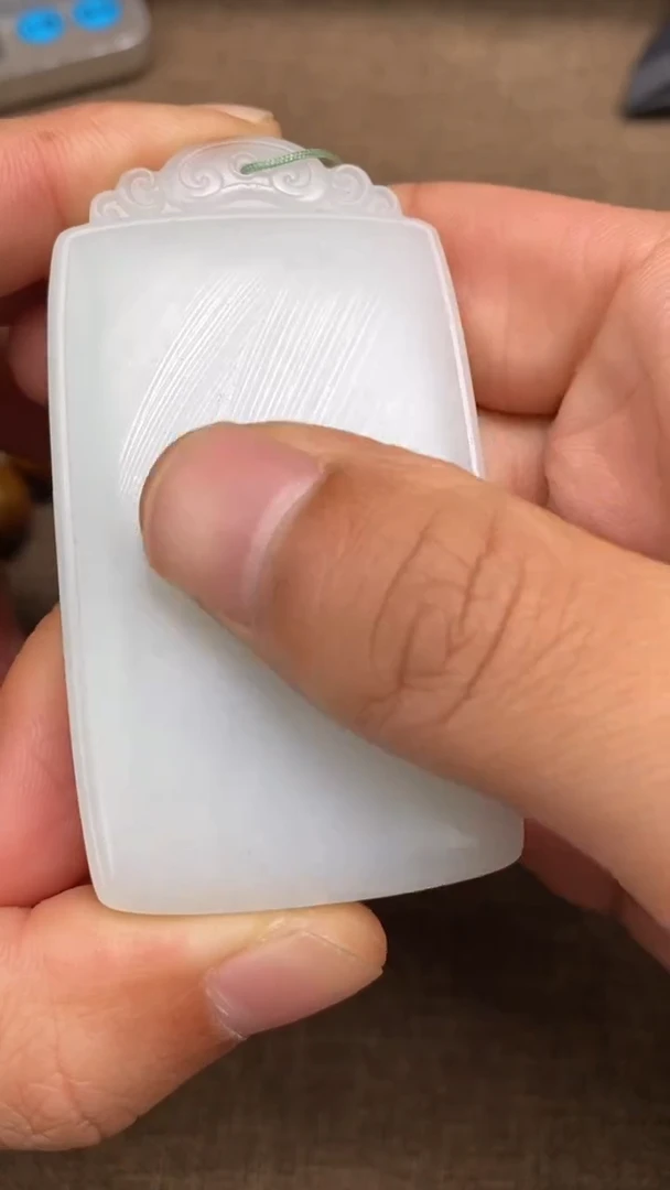 颈饰未镶嵌和田玉笑**湖42314