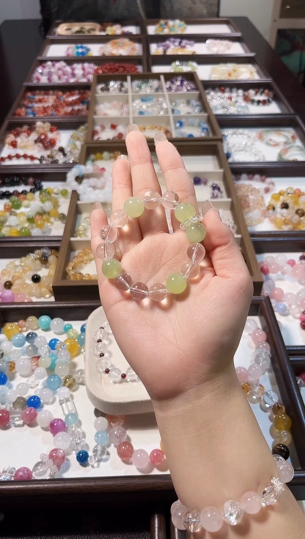 银S925镶嵌手链水晶01