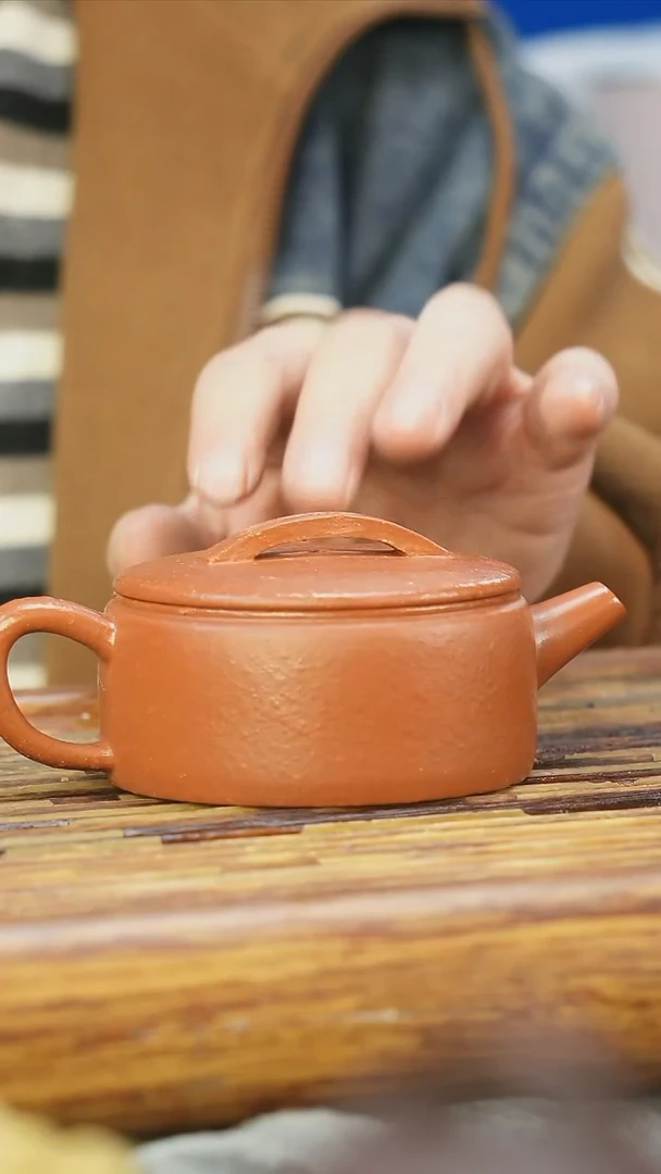 茶壶紫砂绝红将坡汉瓦