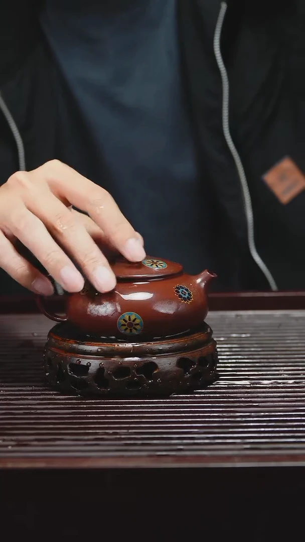 黄龙山紫砂紫砂壶160CC