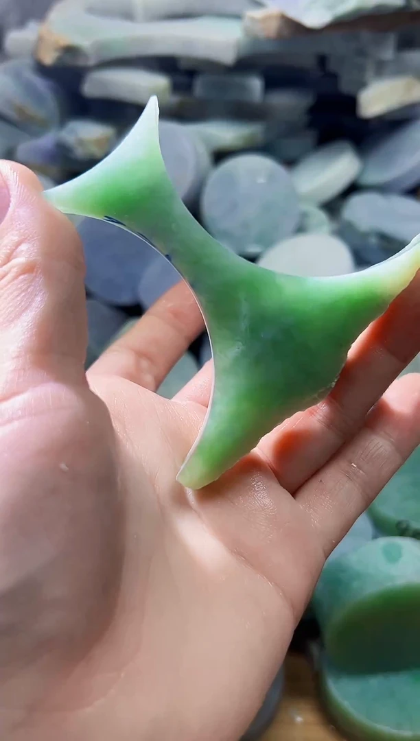 裸石翡翠天然翡翠A货余 南 733