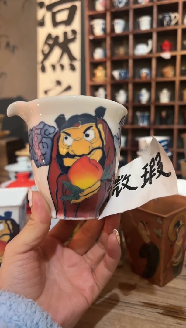 【闪购商品】观云听雨原创手绘茶具