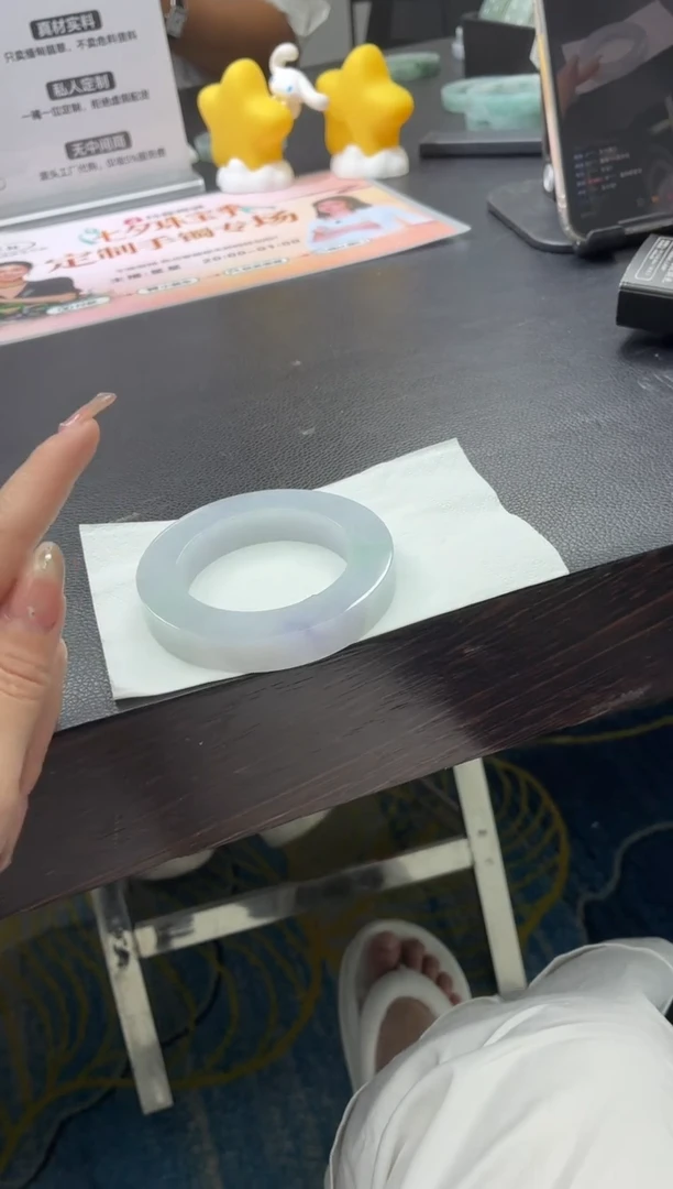 定制翡翠手镯未镶嵌DDJ