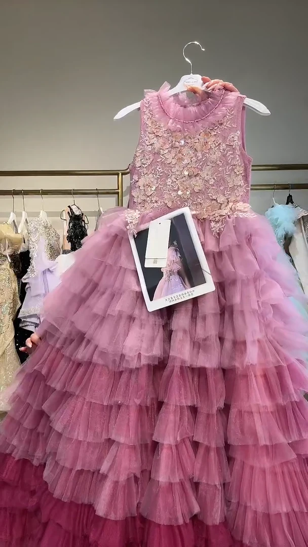 9095紫色长裙160码