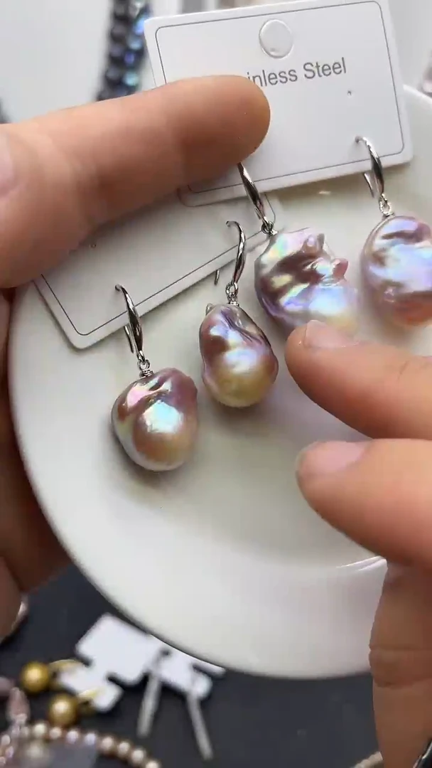 淡水珍珠未镶嵌颈饰1