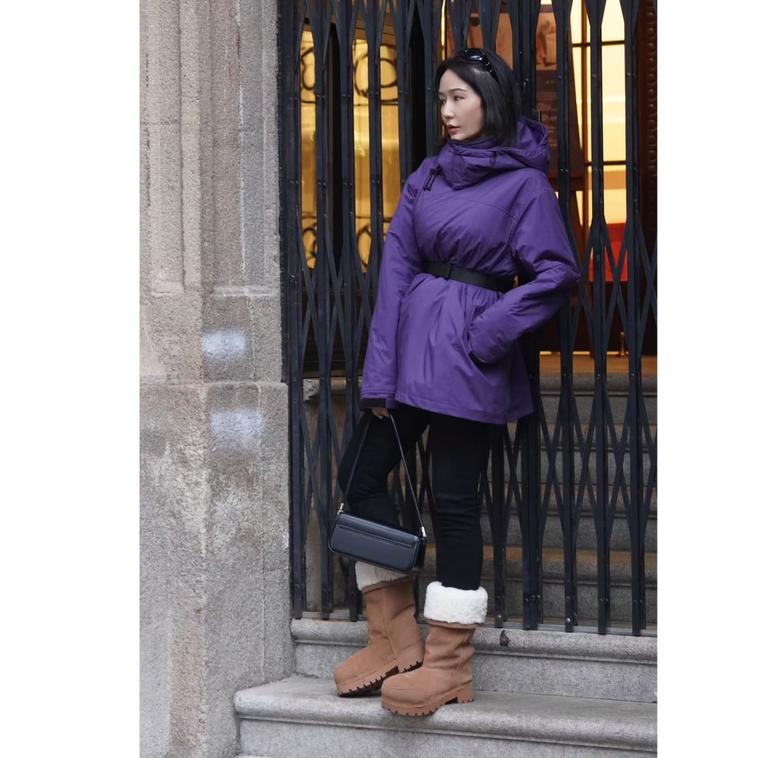 【蒙古丽人 】【民族原创 】高级定制成衣系列功能性加厚中长款棉服