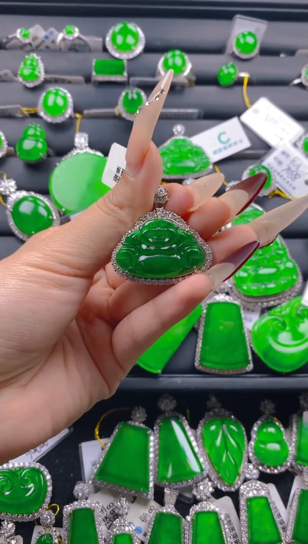 【闪购商品】翡翠颈饰银S925镶嵌11111111