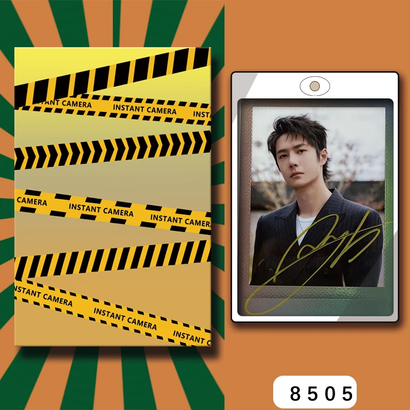 D8505【王一博】 正品拍立得照片 金属