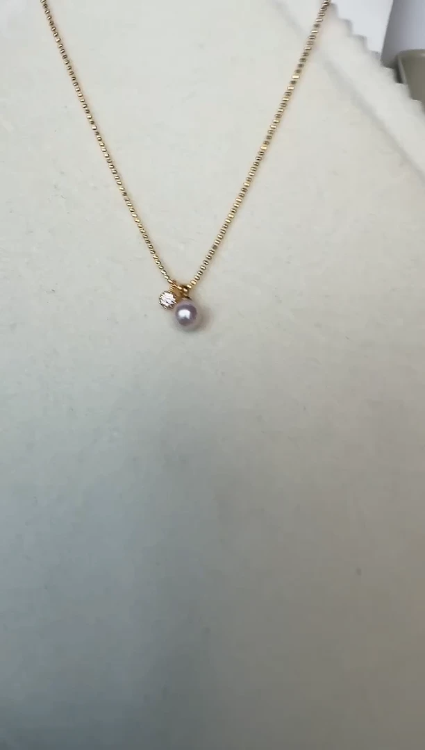 海水珍珠银S925镶嵌颈饰套链