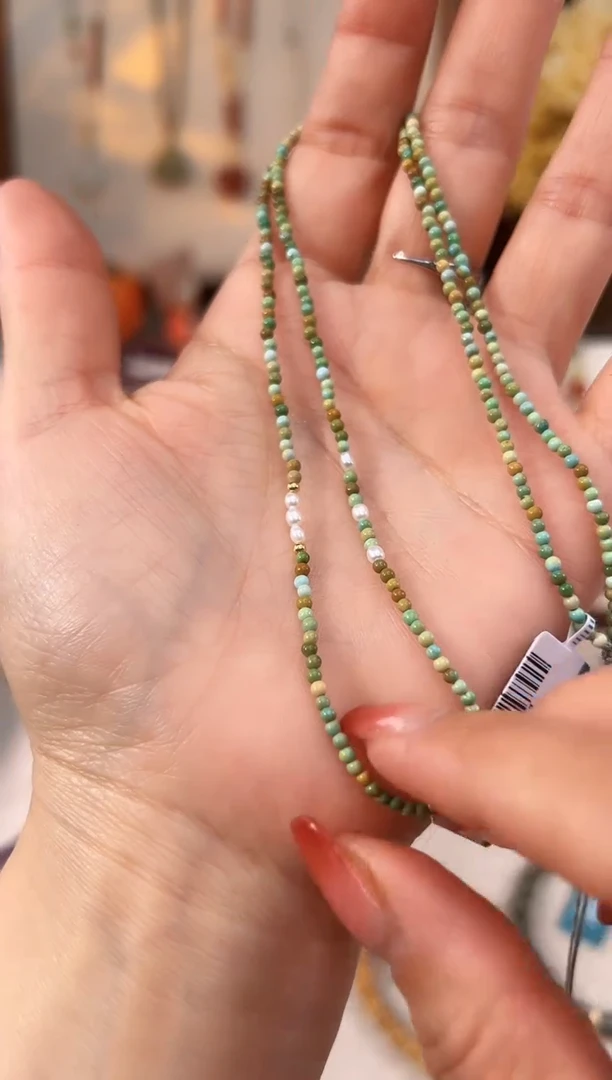 【闪购商品】绿松石颈饰未镶嵌@@C921L015141