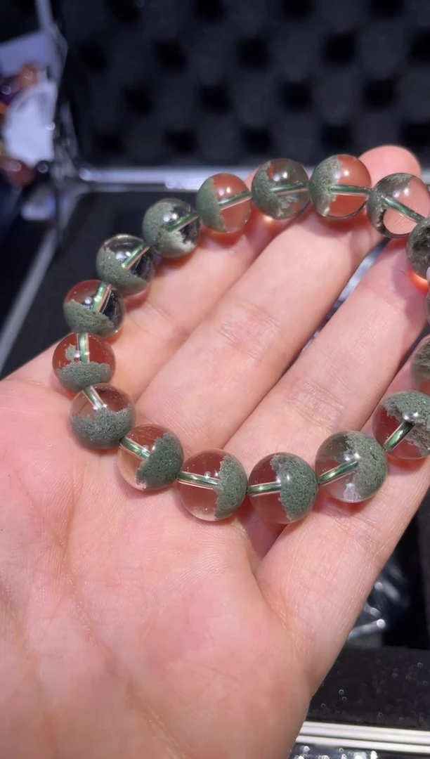 【闪购商品】水晶手链未镶嵌绿幽灵单圈A11（多样性发其一）