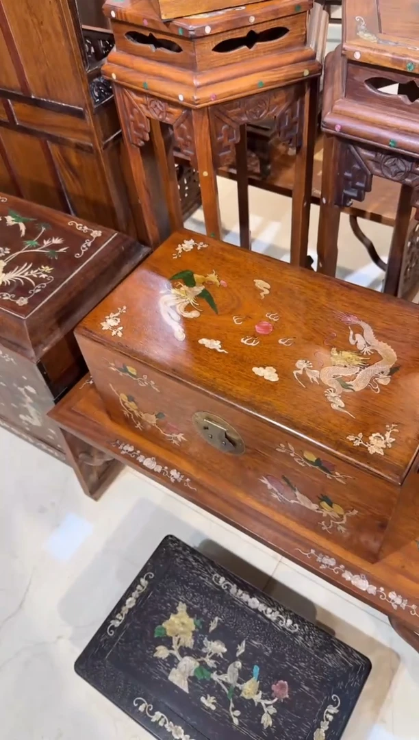 木木头款50龙凤呈祥翻盖箱658.88888