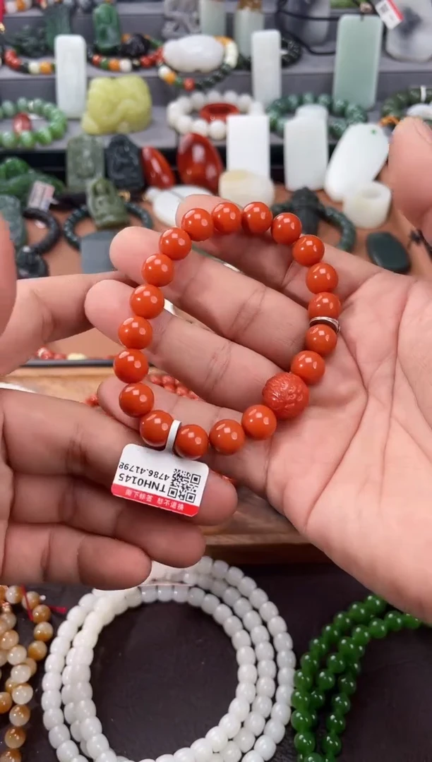 【闪购商品】南红玛瑙手串未镶嵌 多样性发一件TNH0145