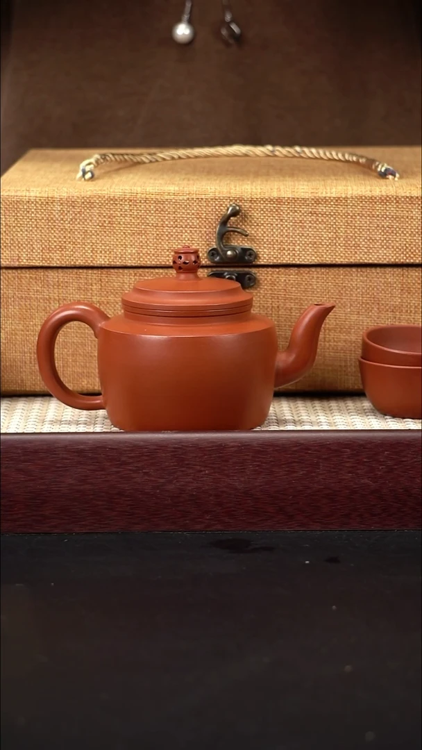 茶壶紫砂春雷得福 套组