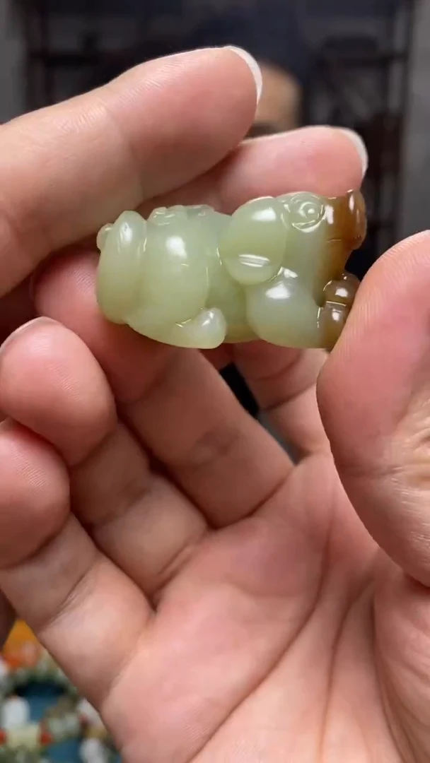 和田玉未镶嵌颈饰30