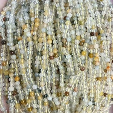 天然黄兔毛水晶多圈手链 多样性发一