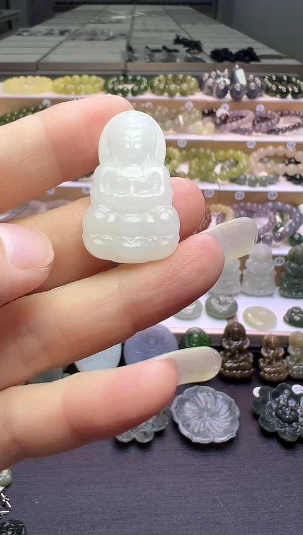 颈饰未镶嵌和田玉46号链接