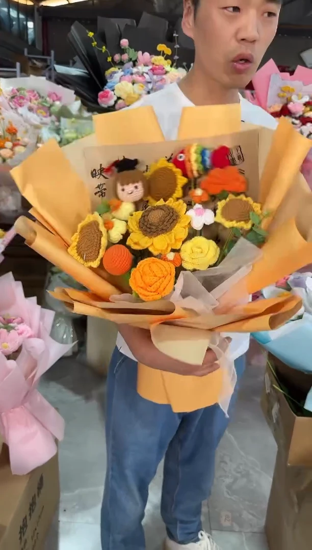 非遗手工定制花束，孤品清仓！！