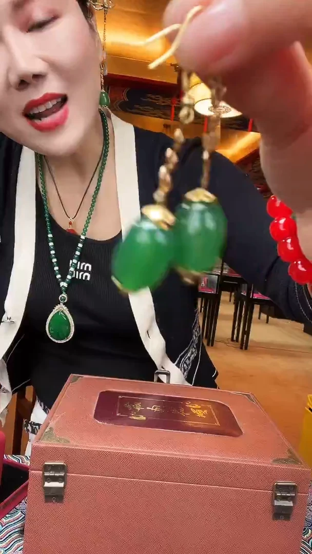 合金耳坠玛瑙/玉髓耳坠