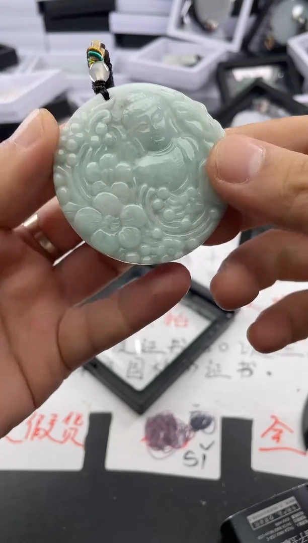 颈饰未镶嵌翡翠....9/10/.167