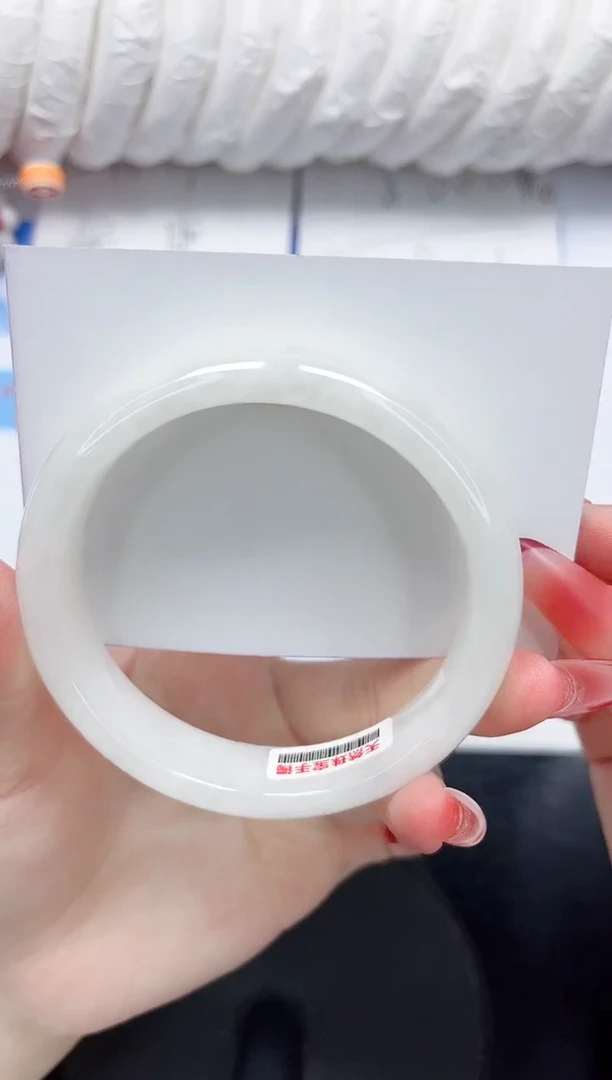 和田玉手镯未镶嵌194-55.5