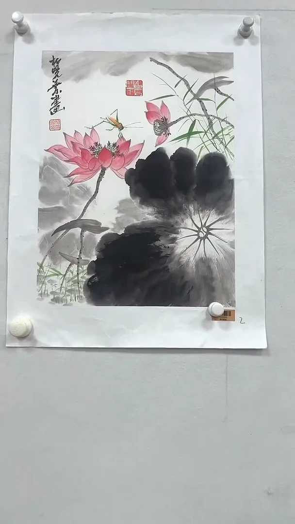 国画柳晓叶国画作品1.5平尺