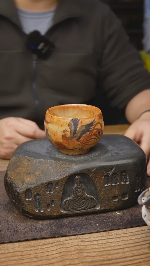 甘石陶艺志野手绘379