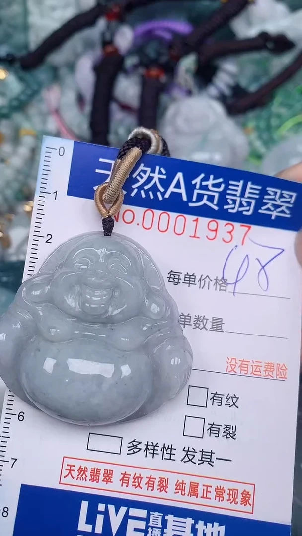 翡翠未镶嵌颈饰...0001937