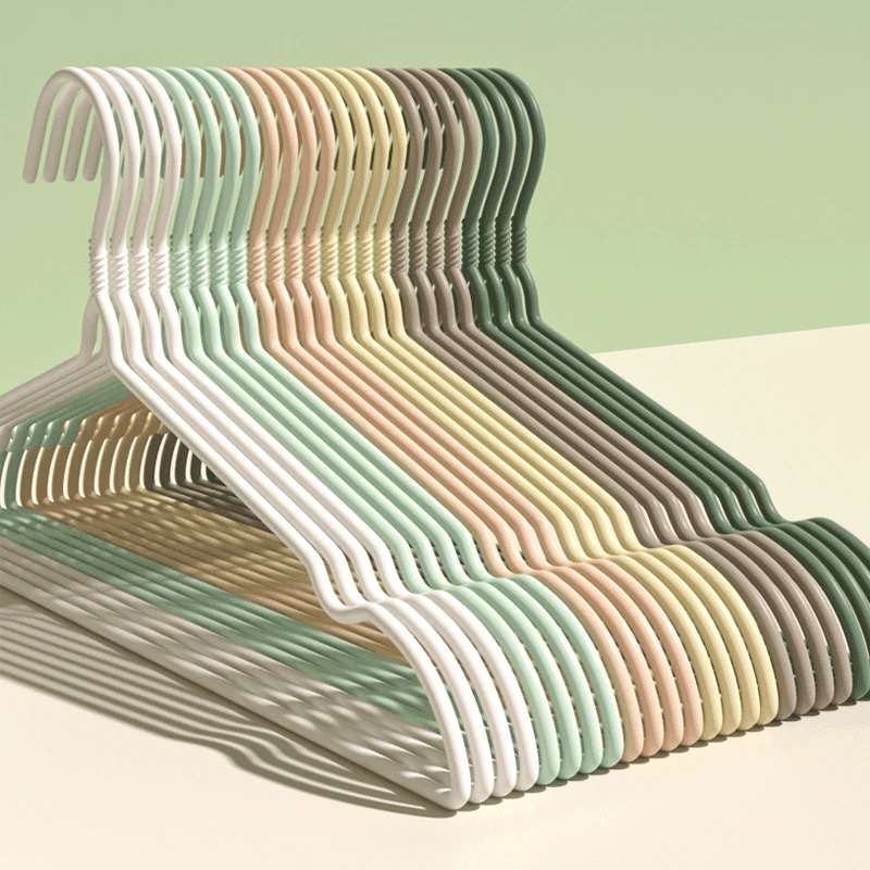 【粉丝福利】10只成人衣架铁制衣架耐老化防锈衣架箱包支架实用加厚