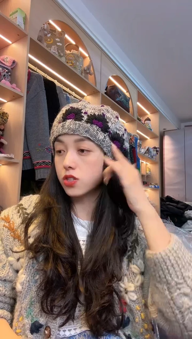 羊毛圆*?百羊毛贝雷帽B896