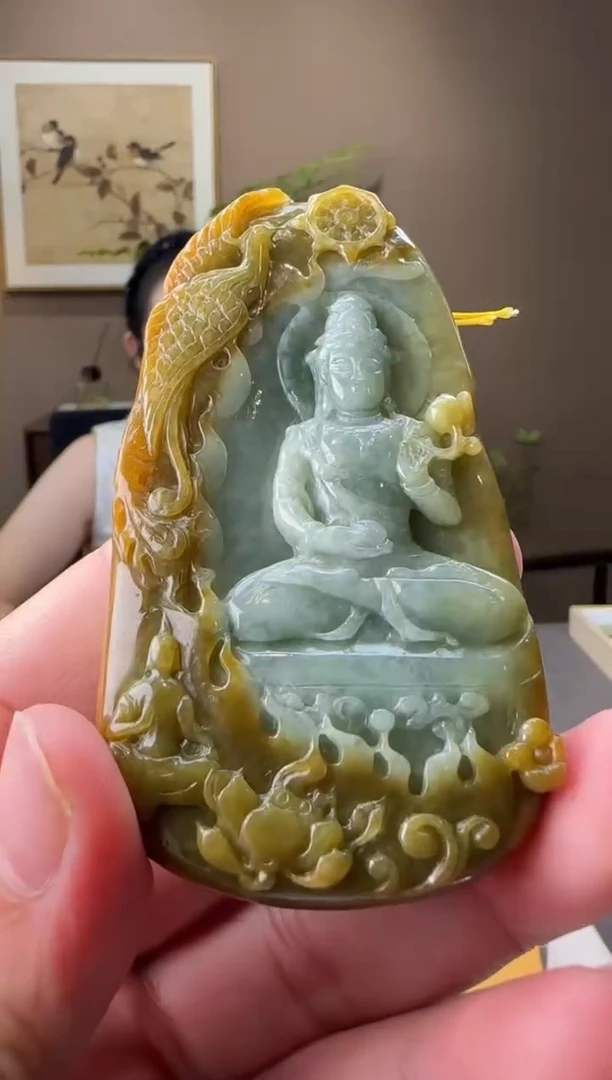 吊坠(不含链)未镶嵌翡翠ZM@@960Q3J20727